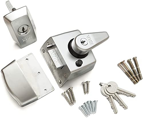 Era 1930 High Security Night Latch 60mm Satin Chrome