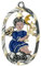Zinnfigur Jahresengel 2009