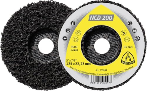 Klingpsor 259043 NCD 200, Reinigungsscheibe, 115X22,23, 5 Stück
