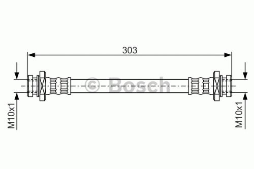 Bosch 1987476436 Brake Hose