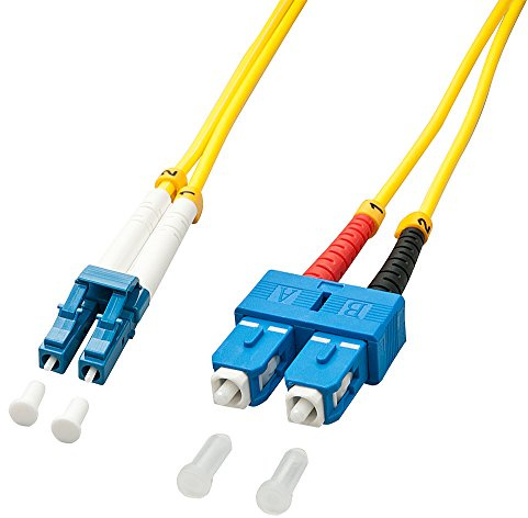 LINDY 47475 LWL-Duplexkabel LC/SC OS2 15m