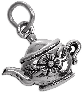 jewellerybox Sterling Silver Teapot Charm
