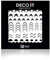 French and Half Moon (Black) Nail Decals/Stickers by iZ Beauty LDN