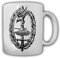 Tasse Vogelsang Camp Reservist Ordensburg Eifel Belgier Abzeichen #18405
