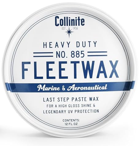 Collinite No. 885 Fleetwax Paste Wax, 12 Fl Oz - 1 Pack