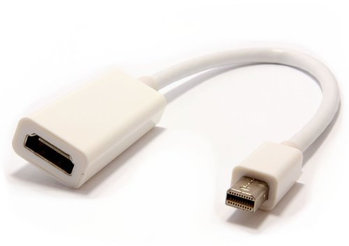 Mini-DisplayPort Adaptateur câble vers HDMI Femelle Adaptateur HD et l'audio