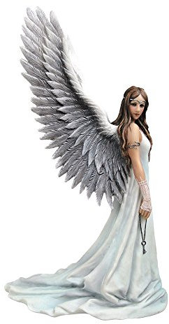 VERONES Anne Stokes Statue Geist Führer Gothic Engel Statue Fee Figur Skulptur