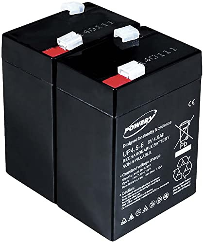 akku-net Bleiakku -Ersatz für FIAMM FG10451, 6V, Lead-Acid