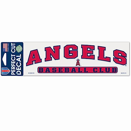 Wincraft MLB Perfect Cut Aufkleber 8x25cm Los Angeles Angels