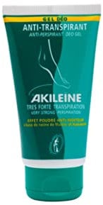 Akileine Antiperspirant Deo Gel 75ml