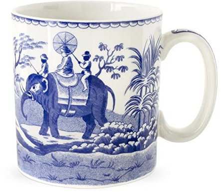 Azul habitación 9 oz. Deportivas de la India taza