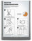 Durable 486737 Identificador para puertas CLICK SIGN A4 vertical, 210 x 297 mm, para pegar o atornillar, grafito, Gris
