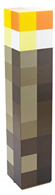 Minecraft - Torch - Flashlight with Wall Mount