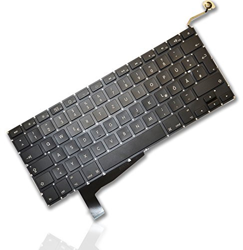 Bucom Teclado para Apple MacBook Pro 15 A1286 GR DE alemán QWERTZ Keyboard año 2008