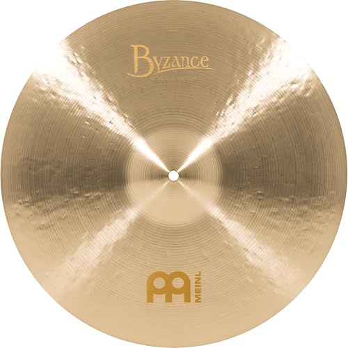 Meinl Cymbals Byzance Jazz Crash Extra Thin 18 Zoll (Video) Schlagzeug Becken (45,72cm) B20 Bronze, Traditionelles Finish (B18JETC)