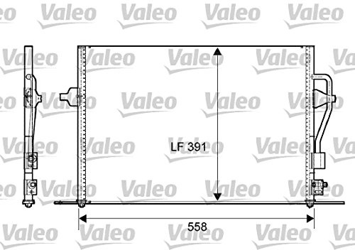Valeo Kondensator, Klimaanlage 817232