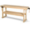 Stürmer Maschinen GmbH Hobelbank HK-5101911, Holzwerkbank, Arbeitsbank, Unbearbeitet, Light Brown, Buchenholz, 198x65cm