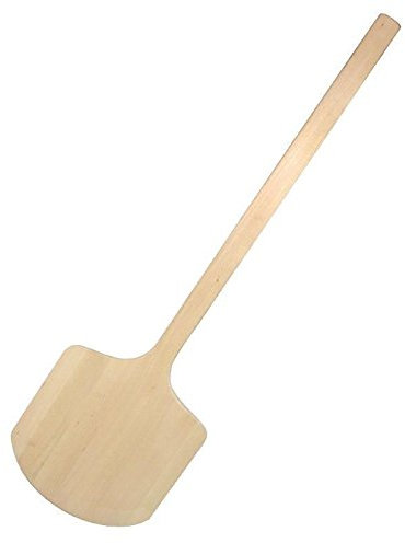 Samuel Groves Heavy Duty Wooden 36x41cm /Commercial Kitchen Professional Chef Restaurant Cafe Pizza Spade Peel Paddle Lifter, Wood, Beige, 355 x 405mm