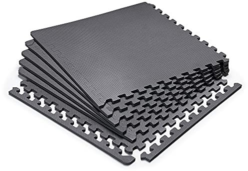 MARCY Unisex-Erwachsene MAT-20 Puzzlematte, schwarz, 1/2 inch Thick