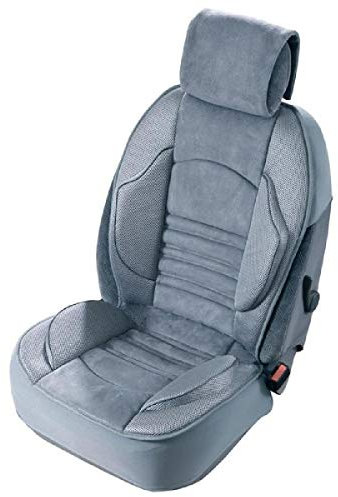 Couvre Siege Grand Confort Airbags Lateraux Maille Respirante avec Elasto System Gris