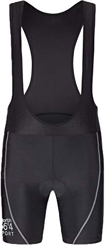 Funktionelle Schwarze Radhose North 56°4 by Allsize Übergröße, XL Größe:4XL