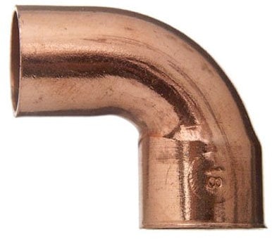 Cornat Löt-Winkel 90 Grad, Kupfer, 1 Muffe, A 22 mm, 10/1 Stück, T569222