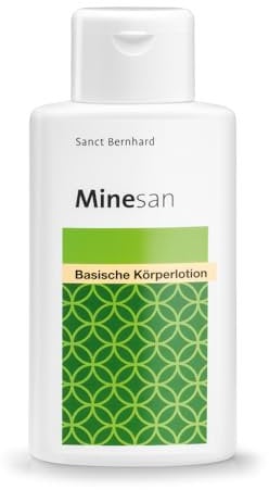 Sanct Bernhard Minesan Basische Körperlotion mit Hamamelis, Kamille, Melisse, Makadamiaöl 250 ml