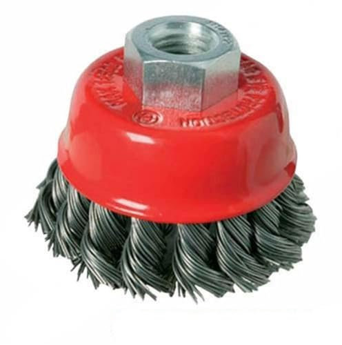 Silverline Tools 486937 - Cepillo de vaso de acero trenzado (100 mm)