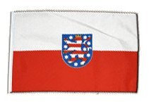 Fahne Flagge Deutschland Thüringen 30 x45 cm