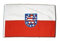 Fahne Flagge Deutschland Thüringen 30 x45 cm