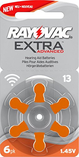 wns-emg-world Big Box Pack kompatibel mit Rayovac Extra Typ 13 Hörgerätebatterie Zinc Air PR48 ZL2, 30 Stück