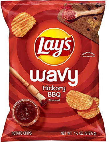 Lay's Wavy Hickory BBQ 7.5 oz