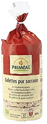 Primeal Tortitas de trigo sarraceno sin gluten Prim al, 100 g