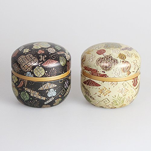 Teedosen-Set Tamaori, zwei Teedosen im Geschenkkarton