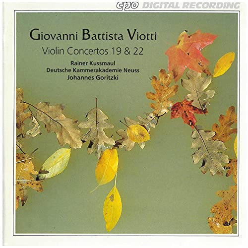 Viotti: Violin Concertos 19 & 22