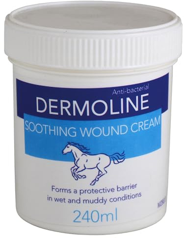 Dermoline Soothing Wound Cream, White, 240ml