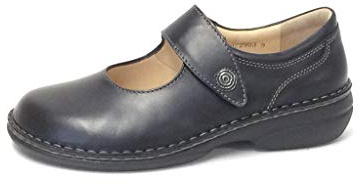 Finn Comfort Laval, Damen Mary Jane Schuhe, Schwarz (Schwarz), 36 EU
