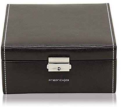 Friedrich|23 Unisex Uhrenkasten für 6 Uhren Kunststoff Braun 20069-2