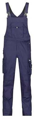 DASSY® Ventura BW Arbeitslatzhose mit Kniepolstertaschen - Größe 50 - DUNKELBLAU