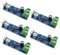 Aihasd 5PCS LM386 Audio-Verstaerker-Modul 200-mal 5-12V 10K Eingang Einstellbar Widerstand