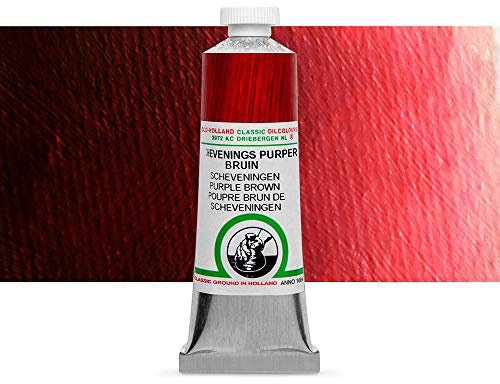 Old Holland Classic Oil Color - Scheveningen Purple Brown 40ml Tube 40ml Tube
