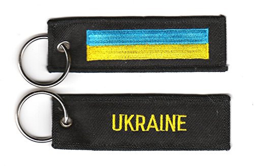 Schlüsselanhänger Ukraine Anhänger Fahne Flagge NEU