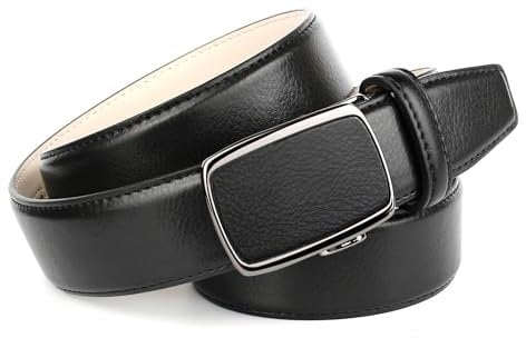 Anthoni Crown Herren 30T10 Gürtel, Schwarz (Schwarz 010), 90