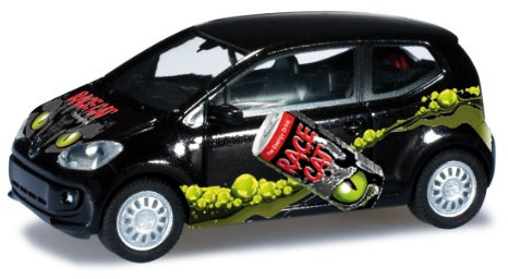 herpa 027366 - VW up! Race Cat, schwarz