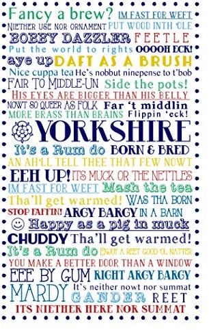 Ulster Weavers Yorkshire Born & Bred Cotton Tea Towel