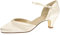 Rainbow Club Brautschuhe Letty - Pumps, Riemchen, Ivory/Creme, Satin, Größe 42 (9 UK)