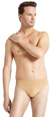 Capezio Damen n26 Verstärkter gefütterter Gürtel vorne, Natur, L