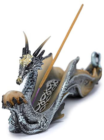 Eindrucksvoller Drachen-Räucherstäbchenhalter