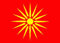 Flagge Fahne Mazedonien alt 90x150cm