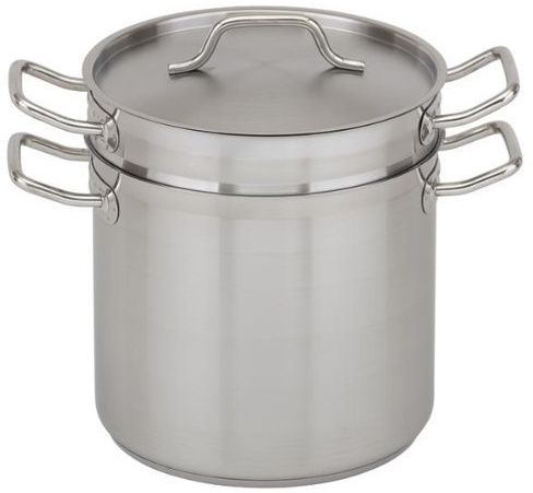 Royal Industries (ROY SS DB 20) - 20 Qt Induction-Ready Stainless Steel Double Boiler by Royal Industries